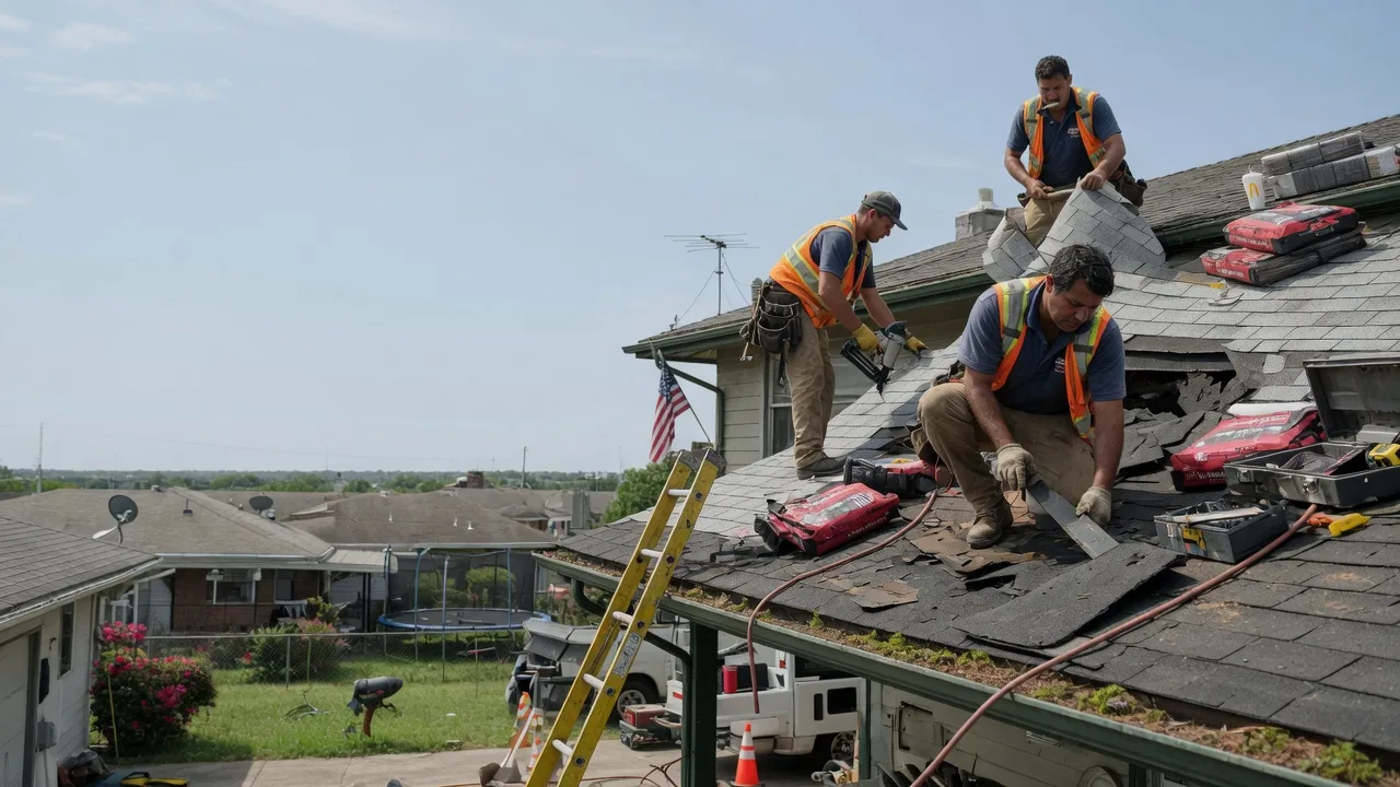 Roof Repair in Johnston City, IL near me